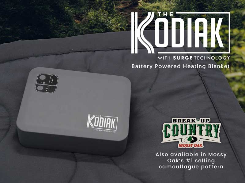 Shot Show 2021 Kodiak Battery Powered Heating Blanket